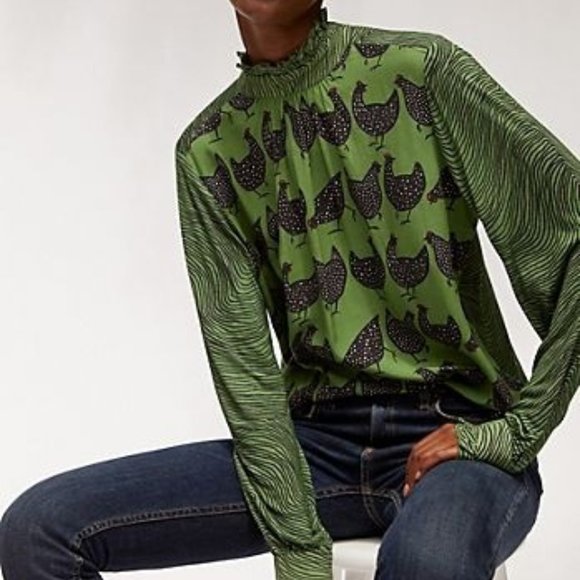 Chicken print blouse Clearance
